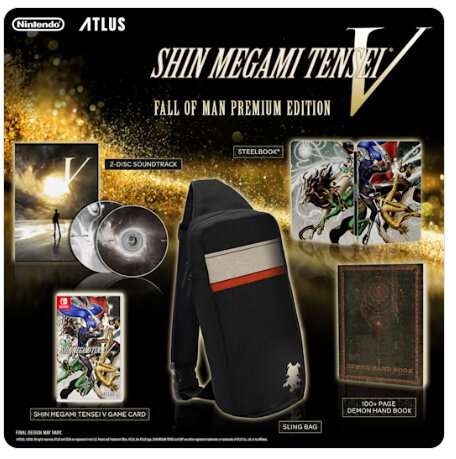 Περισσότερες πληροφορίες για "Atlus Shin Megami Tensei V Fall of Man Premium Edition (Nintendo Switch)"