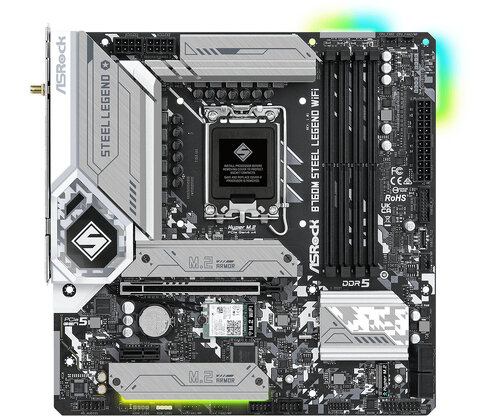 Περισσότερες πληροφορίες για "Asrock B760M Steel Legend WiFi"