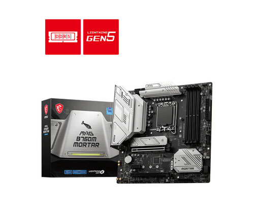 Περισσότερες πληροφορίες για "MSI MAG B760M MORTAR"