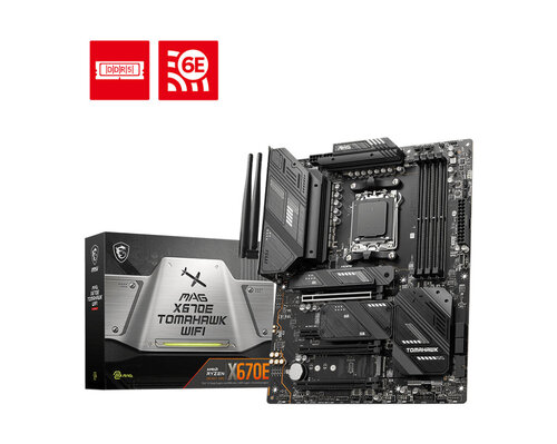 Περισσότερες πληροφορίες για "MSI MAG X670E TOMAHAWK WIFI"