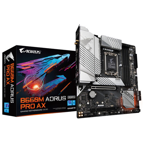 Περισσότερες πληροφορίες για "Gigabyte B660M AORUS PRO AX"