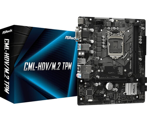 Περισσότερες πληροφορίες για "Asrock CML-HDV/M.2 TPM"