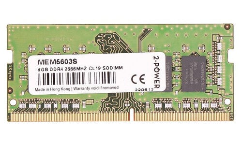 Περισσότερες πληροφορίες για "2-Power ALT23407A (8 GB/DDR4/2666MHz)"