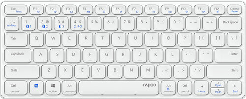 Περισσότερες πληροφορίες για "Rapoo E9600M (Άσπρο/Bluetooth)"