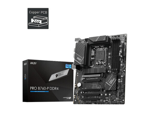 Περισσότερες πληροφορίες για "MSI PRO B760-P DDR4"