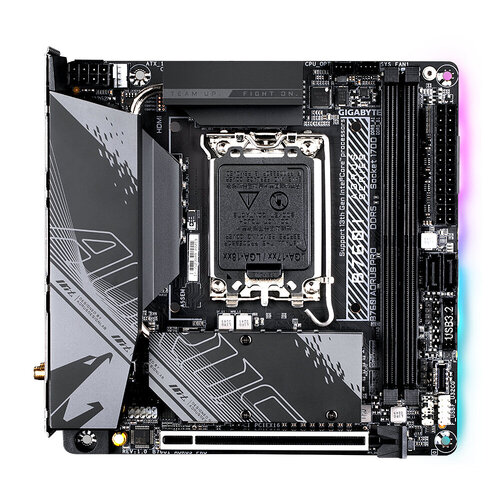 Περισσότερες πληροφορίες για "Gigabyte B760I AORUS PRO"