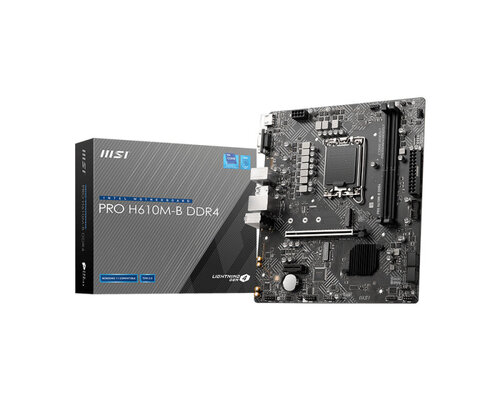 Περισσότερες πληροφορίες για "MSI PRO H610M-B DDR4"