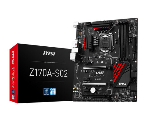 Περισσότερες πληροφορίες για "MSI Z170A-S02"