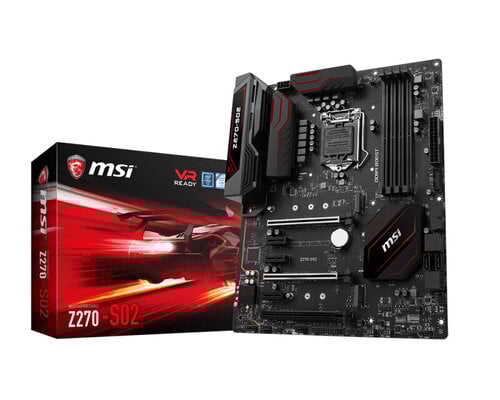 Περισσότερες πληροφορίες για "MSI Z270-S02"