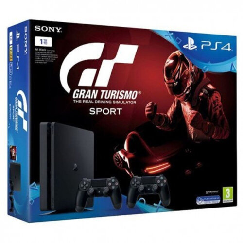 Περισσότερες πληροφορίες για "Sony Playstation 4 Slim 1TB + Gran Turismo Sport GT 2x Dualshock Controllers"