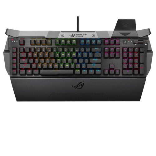 Περισσότερες πληροφορίες για "ASUS ROG Horus GK2000 RGB (Μαύρο/USB)"