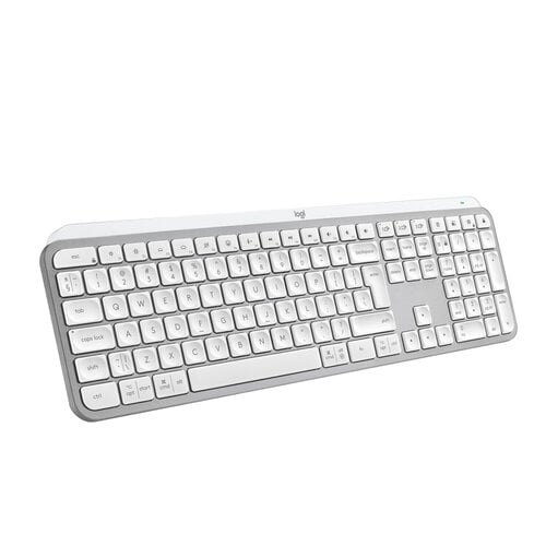 Περισσότερες πληροφορίες για "Logitech MX Keys S (Αργύλιο, Άσπρο/RF Wireless + Bluetooth)"