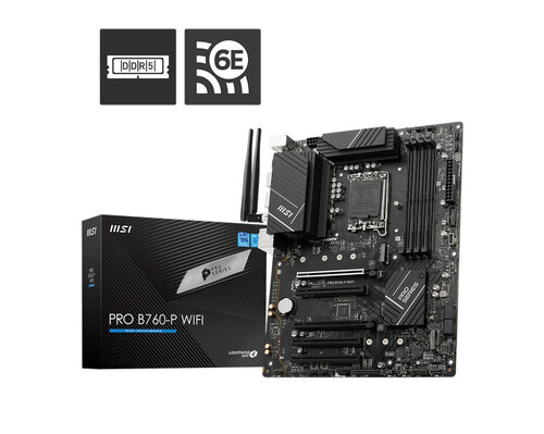 Περισσότερες πληροφορίες για "MSI PRO B760-P WIFI"