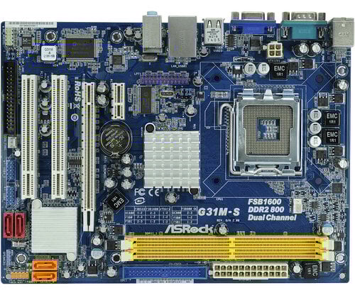 Περισσότερες πληροφορίες για "Asrock G31M-S R2.0"