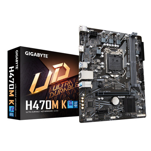 Περισσότερες πληροφορίες για "Gigabyte H470M K (rev. 1.0)"