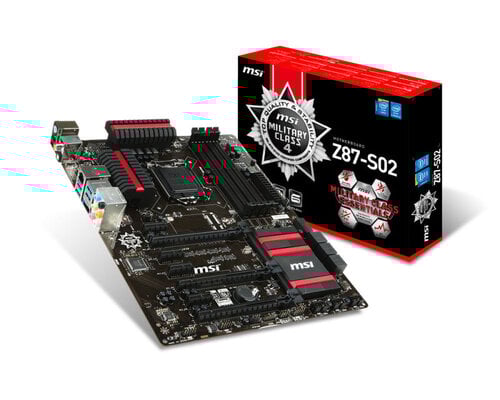 Περισσότερες πληροφορίες για "MSI Z87-S02"