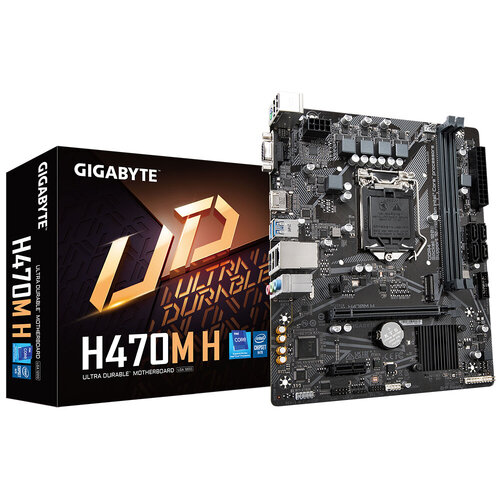 Περισσότερες πληροφορίες για "Gigabyte H470M H (rev. 1.0)"