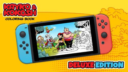 Περισσότερες πληροφορίες για "Nintendo Kayko & Kokosh Coloring Book: Deluxe Edition (Nintendo Switch)"
