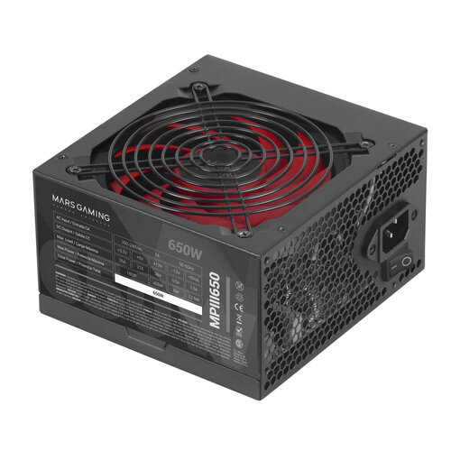 Περισσότερες πληροφορίες για "Mars Gaming MPIII650 (650W)"
