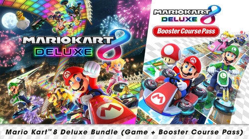 Περισσότερες πληροφορίες για "Nintendo Mario Kart 8 Deluxe Bundle (Game + Booster Course Pass) (Nintendo Switch)"