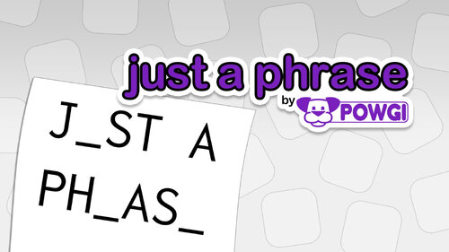 Περισσότερες πληροφορίες για "Nintendo Just a Phrase by POWGI (Nintendo Switch)"