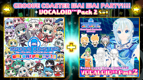Περισσότερες πληροφορίες για "Nintendo GROOVE COASTER WAI PARTY!!!! + VOCALOID Pack 2 Value bundle (Nintendo Switch)"