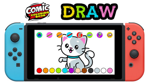 Περισσότερες πληροφορίες για "Nintendo Comic Coloring Book: DRAW (Nintendo Switch)"