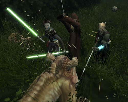 Περισσότερες πληροφορίες για "LucasArts Star Wars : Knights of the Old Republic II - The Sith Lords Just for Games (PC)"