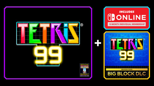 Περισσότερες πληροφορίες για "Nintendo Tetris 99 + Big Block DLC  Online Individual Membership (12 Months) (Nintendo Switch)"