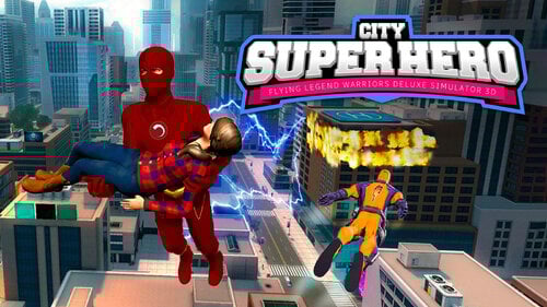 Περισσότερες πληροφορίες για "Nintendo City Super Hero 3D - Flying Legend Warriors Deluxe Simulator (Nintendo Switch)"
