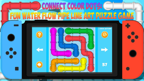 Περισσότερες πληροφορίες για "Nintendo Connect Color Dots: Fun Water Flow Pipe Line Art Puzzle Game (Nintendo Switch)"