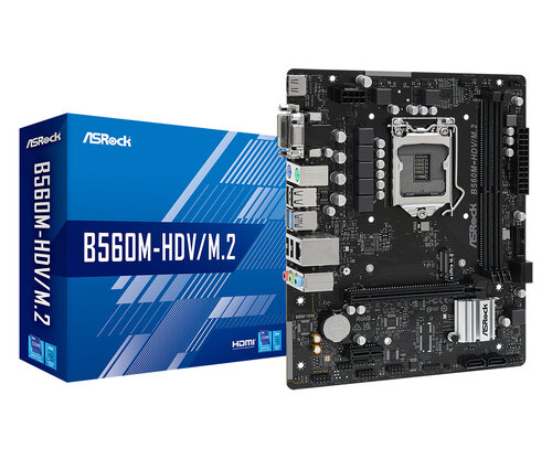 Περισσότερες πληροφορίες για "Asrock B560M-HDV/M.2"