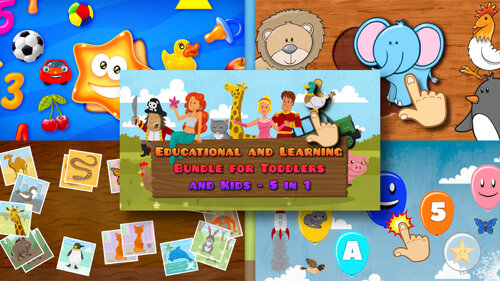 Περισσότερες πληροφορίες για "Nintendo Educational and Learning Bundle for Toddlers Kids - 5 in 1 (Nintendo Switch)"