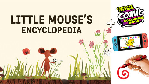 Περισσότερες πληροφορίες για "Nintendo Little Mouse's Encyclopedia + Comic Coloring Book - Complete Edition (Nintendo Switch)"