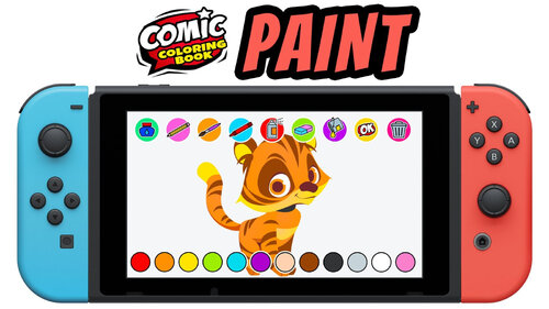 Περισσότερες πληροφορίες για "Nintendo Comic Coloring Book: PAINT (Nintendo Switch)"