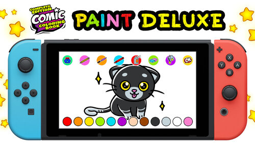 Περισσότερες πληροφορίες για "Nintendo Comic Coloring Book Complete Edition: PAINT Deluxe (Nintendo Switch)"