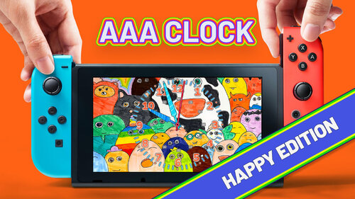 Περισσότερες πληροφορίες για "Nintendo AAA Clock Happy Edition (Nintendo Switch)"