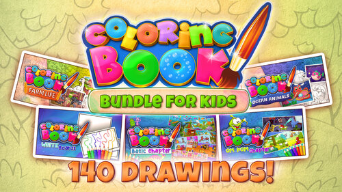 Περισσότερες πληροφορίες για "Nintendo Coloring Book: Bundle For Kids - 140 drawings (Nintendo Switch)"