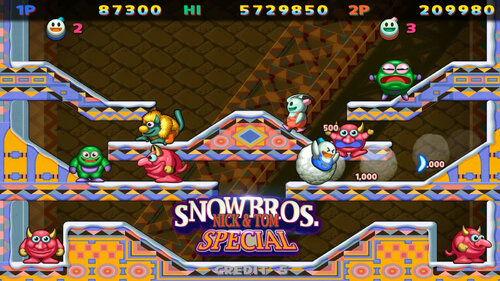 Περισσότερες πληροφορίες για "Nintendo SNOW BROS. SPECIAL (Nintendo Switch)"