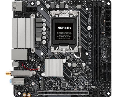 Περισσότερες πληροφορίες για "Asrock B760M-ITX/D4 WiFi"