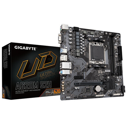Περισσότερες πληροφορίες για "Gigabyte A620M S2H"