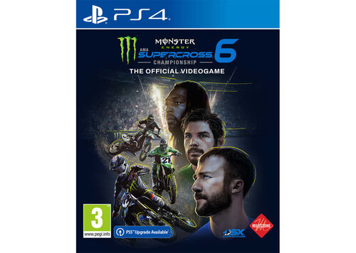 Περισσότερες πληροφορίες για "Monster Energy Supercross 6 (PlayStation 4)"