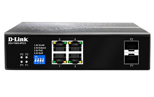 Περισσότερες πληροφορίες για "D-Link DIS-F100G-6PS-E"