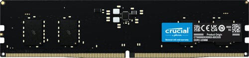 Περισσότερες πληροφορίες για "Crucial 8GB (1x8GB) DDR5-5200 CL42 RAM Arbeitsspeicher (8 GB/DDR5/5200MHz)"