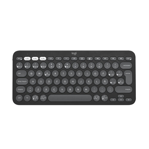 Περισσότερες πληροφορίες για "Logitech Pebble Keys 2 K380s (Γραφίτης/RF Wireless + Bluetooth)"