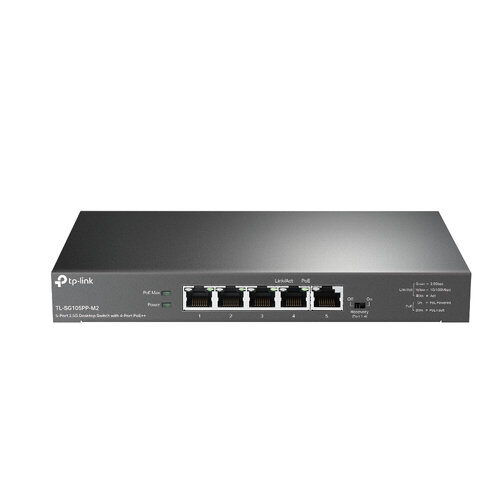 Περισσότερες πληροφορίες για "TP-Link TL-SG105PP-M2"