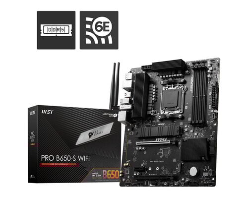 Περισσότερες πληροφορίες για "MSI PRO B650-S WIFI"
