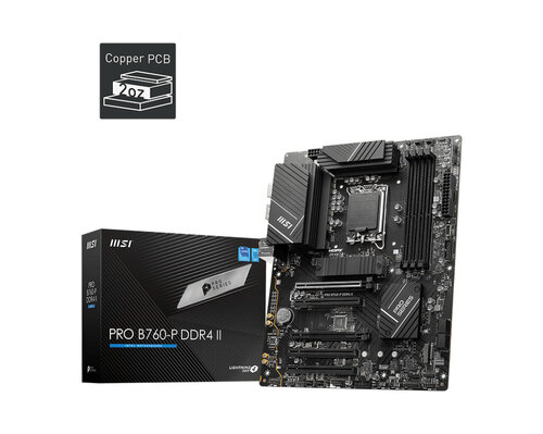 Περισσότερες πληροφορίες για "MSI PRO B760-P DDR4 II"