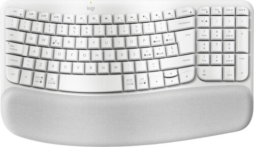 Περισσότερες πληροφορίες για "Logitech Wave Keys (Άσπρο/RF Wireless + Bluetooth)"