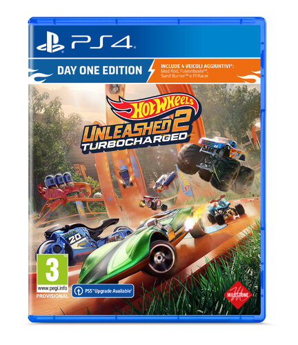 Περισσότερες πληροφορίες για "Hot Wheels Unleashed 2: Turbocharged - Day One Edition (PlayStation 4)"